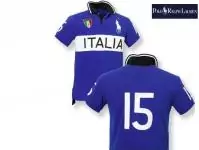 polo tee shirt 2019U  coupe du monde de flag italia